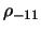 $\rho_{-11}$
