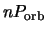 $nP_{\rm orb}$